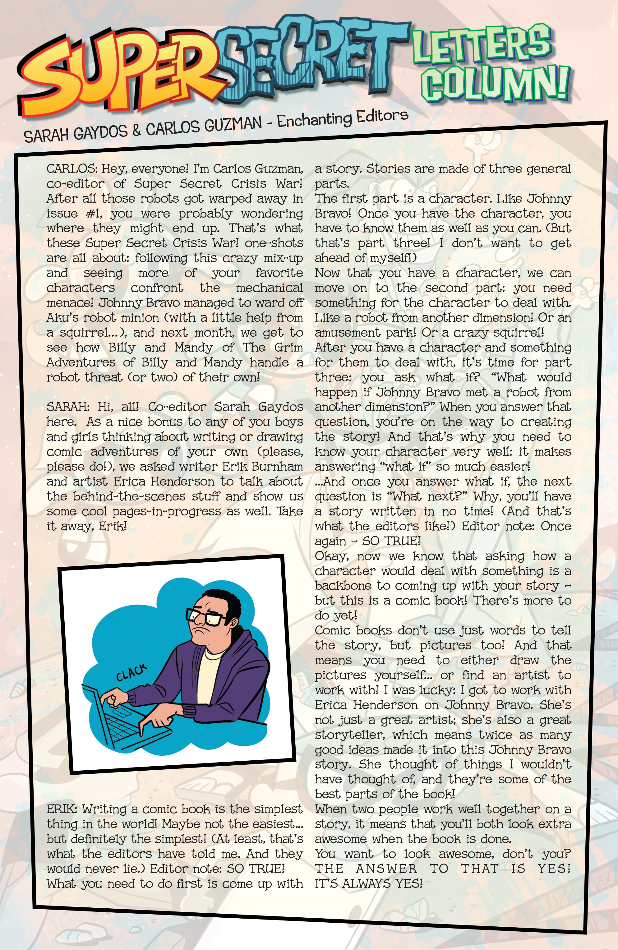 Read online Super Secret Crisis War! comic -  Issue # _Special - Johnny Bravo - 26