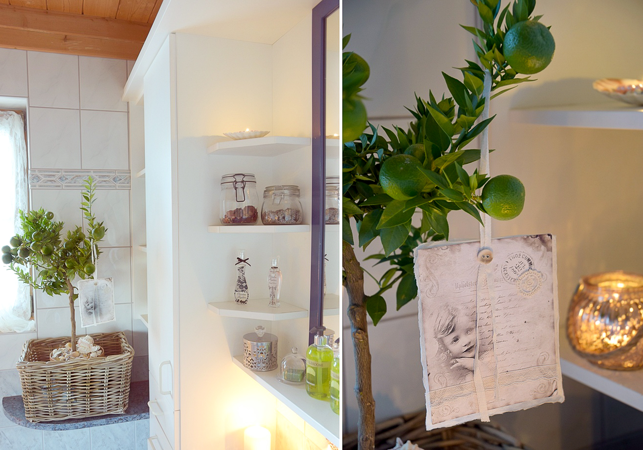 WOHLFÜHLOASE BADEZIMMER - White and Vintage