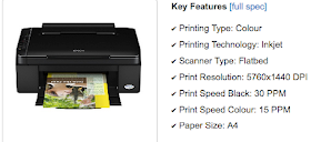 printer epson tx111
