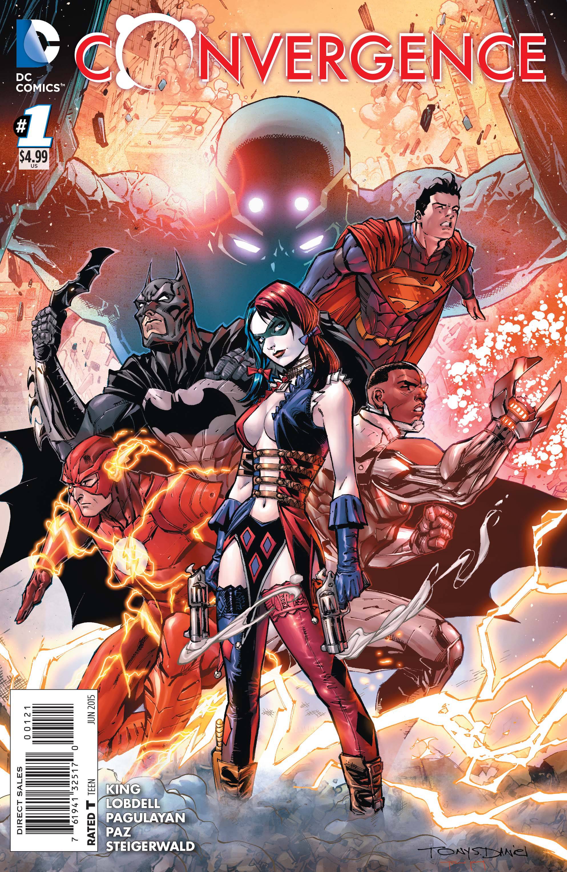 Read online Convergence comic -  Issue #1 - 4