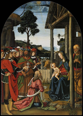 Pietro Perugino - Adorazione dei Magi (1470-1473) - Galleria Nazionale dell'Umbria di Perugia