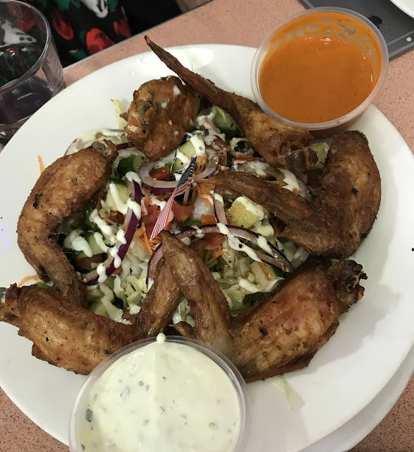 Misty's Diner, Prahran, buffalo chicken salad