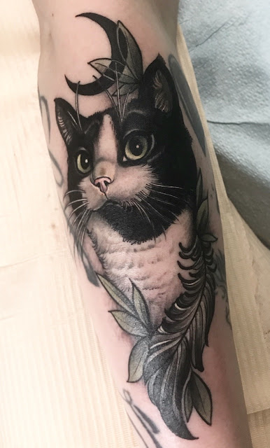 Tatuagens femininas de gatos Tatuagens femininas de gatos