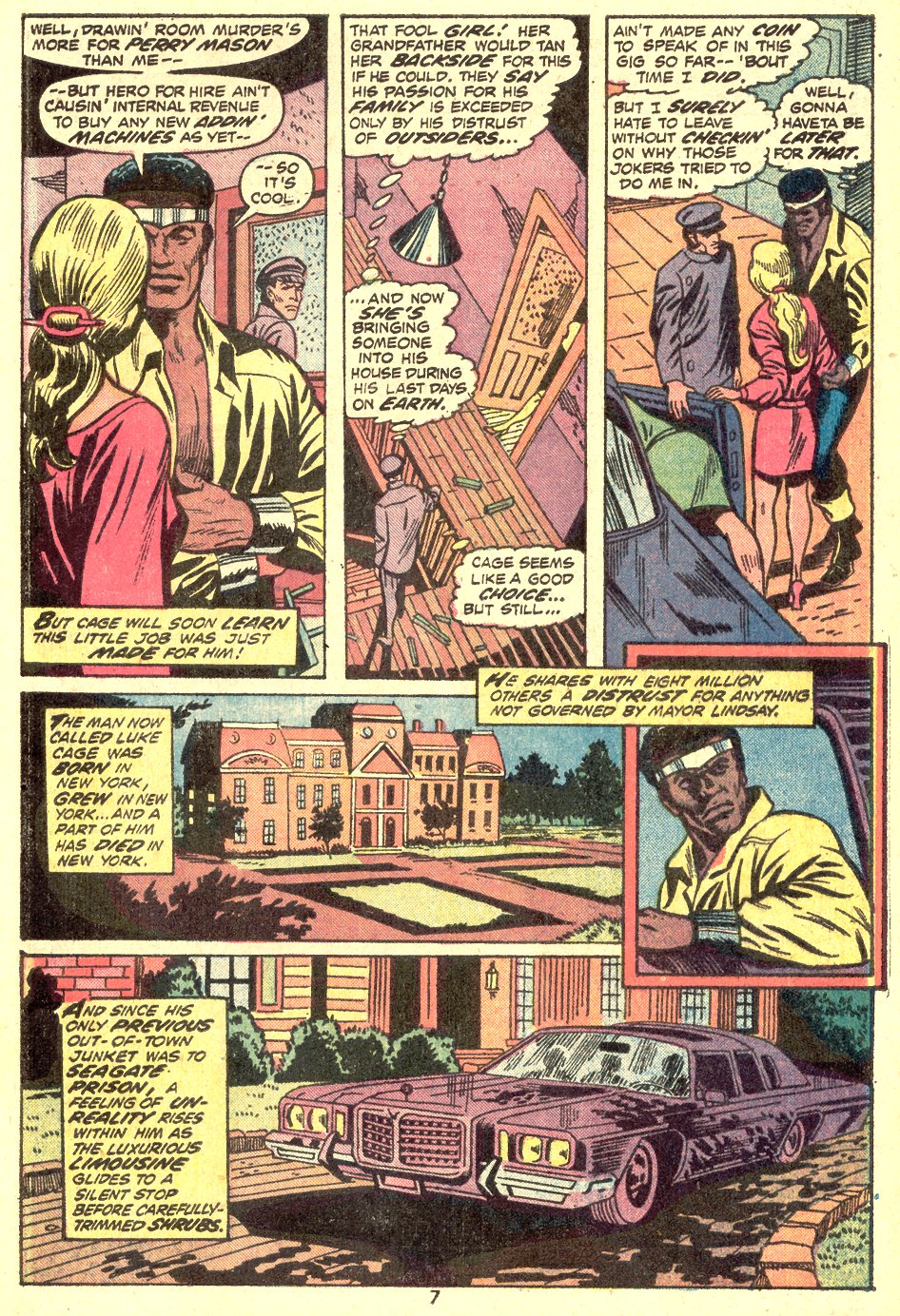 Read online Hero for Hire comic -  Issue #6 - 7