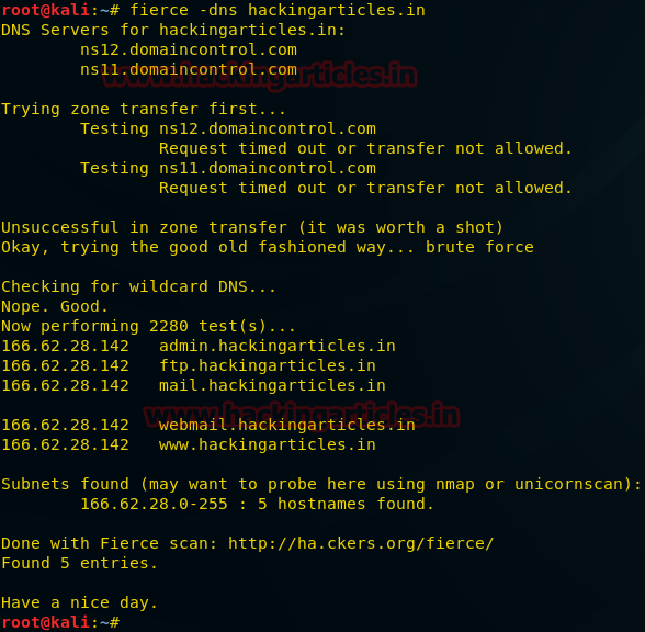 Hack Like a Pro: Abusing DNS for Reconnaissance « Null Byte :: WonderHowTo