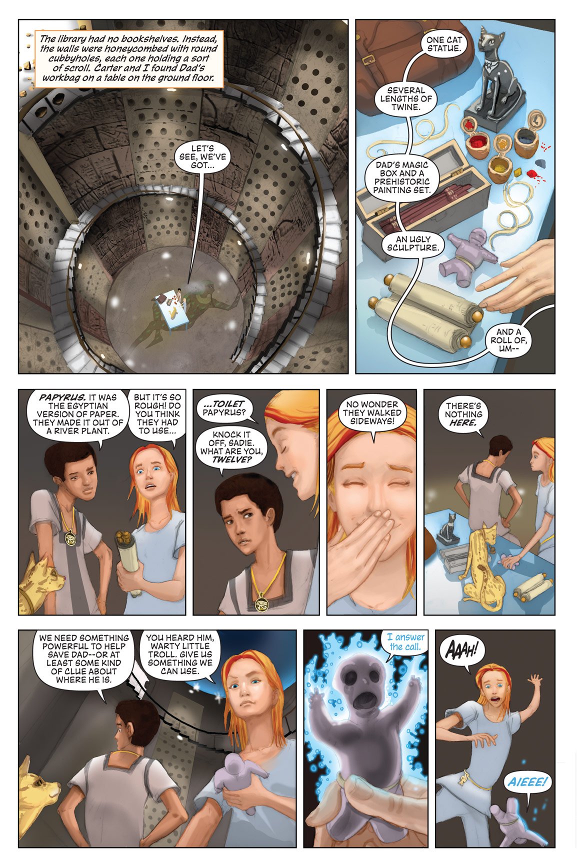 Read online The Kane Chronicles comic -  Issue # TPB 1 - 41