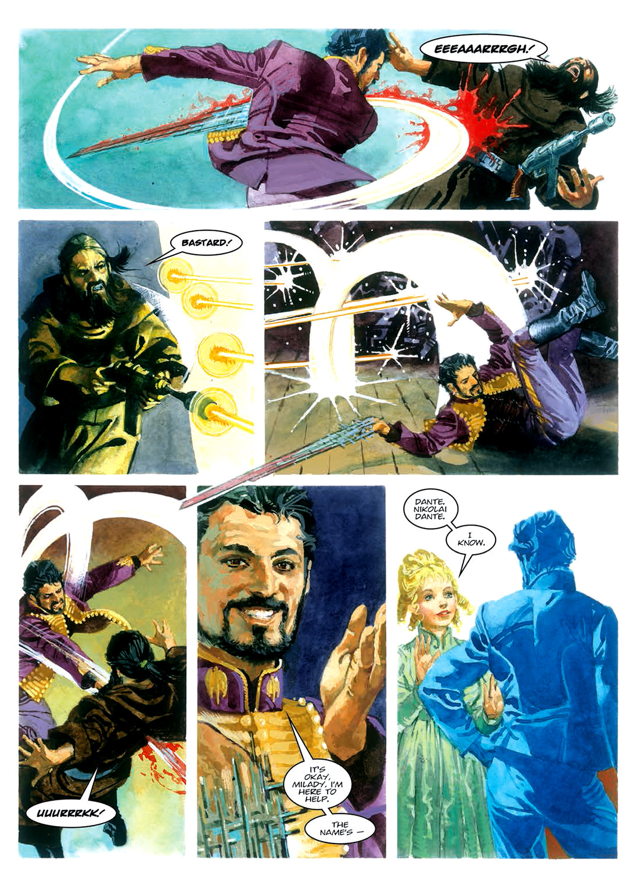 Read online Nikolai Dante comic -  Issue # TPB 8 - 183
