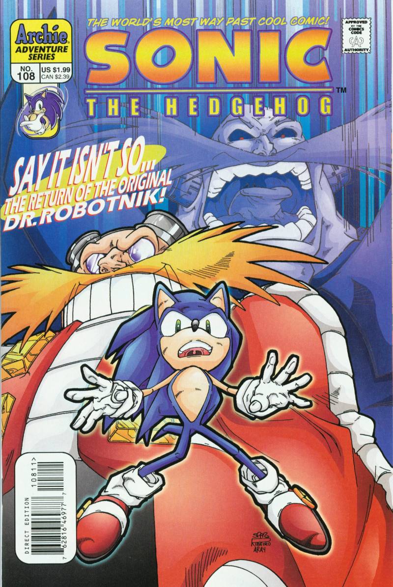 Read online Sonic The Hedgehog comic -  Issue #108 - 1