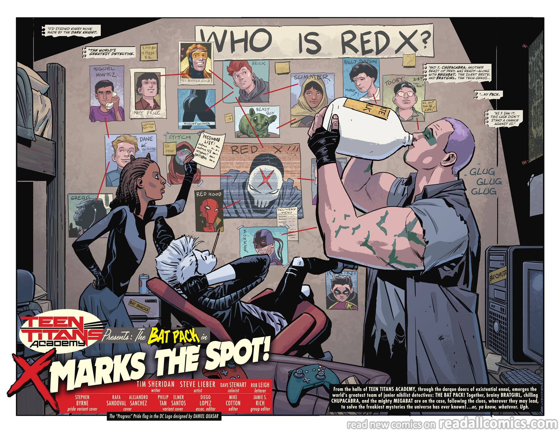 Teen Titans Academy #1 chapter 4 page 4