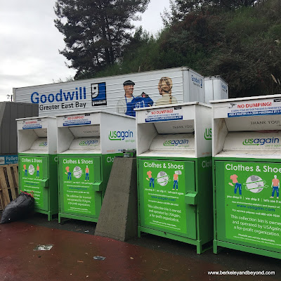 Goodwill collection station at El Cerrito Recycling Center in El Cerrito, California