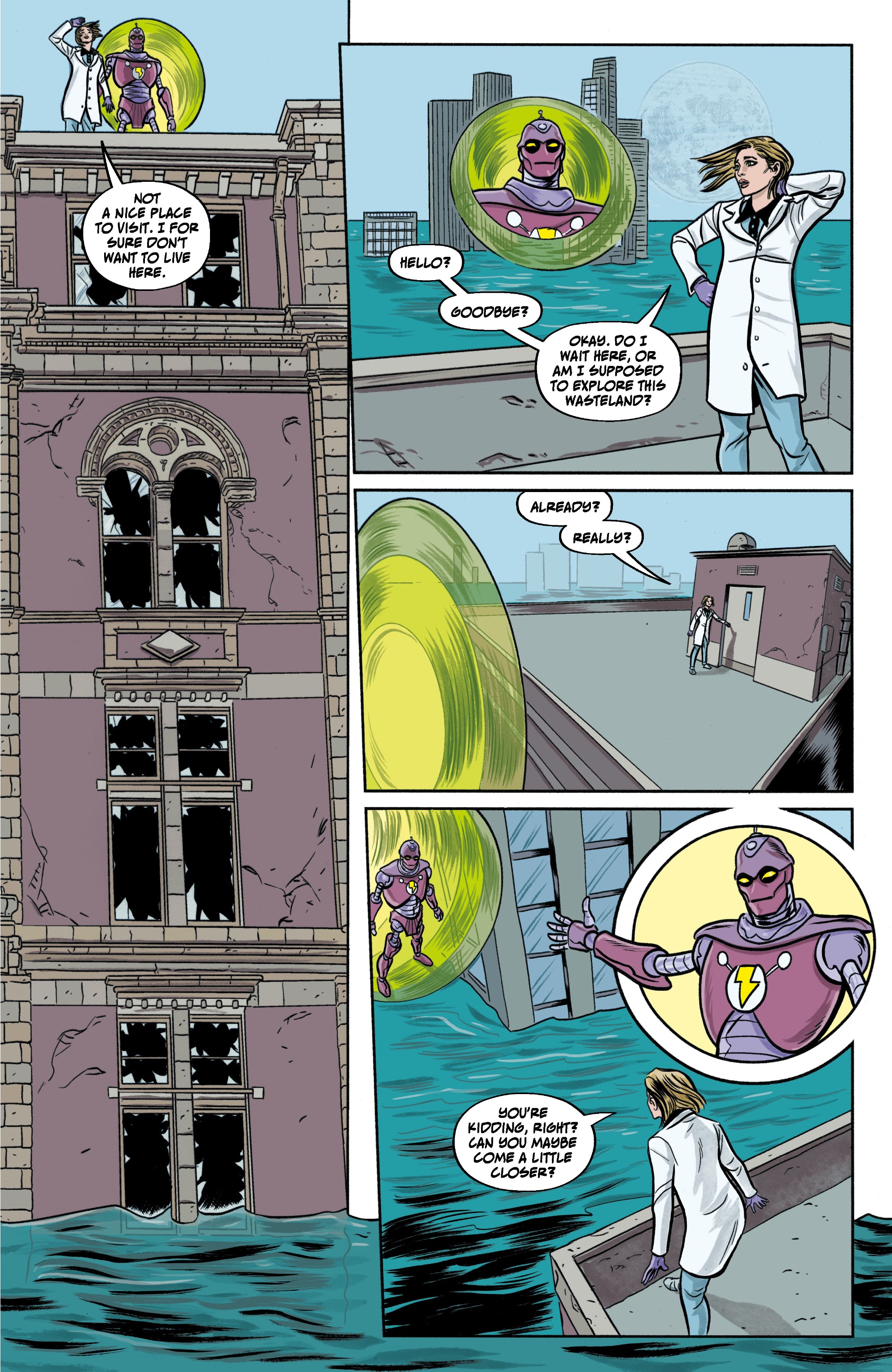 Read online X-RAY ROBOT comic -  Issue #4 - 9