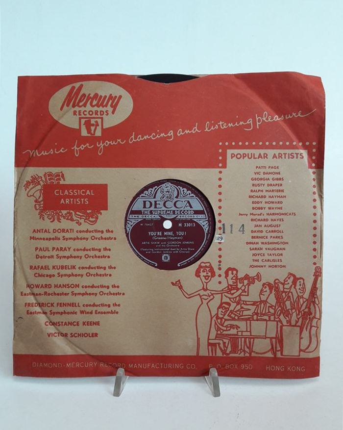 STUDIO ANTIQUE: VINTAGE VINYL RECORD - PH - PLAT PH - PIRINGAN HITAM