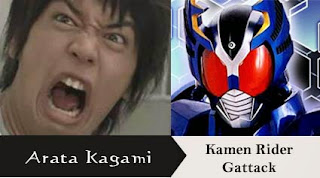 Ekspresi Wajah Lucu Aktor Kamen Rider