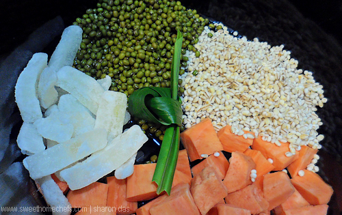 Mom's Chinese Sweet Barley Soup/薏米糖水 - eatwkriss