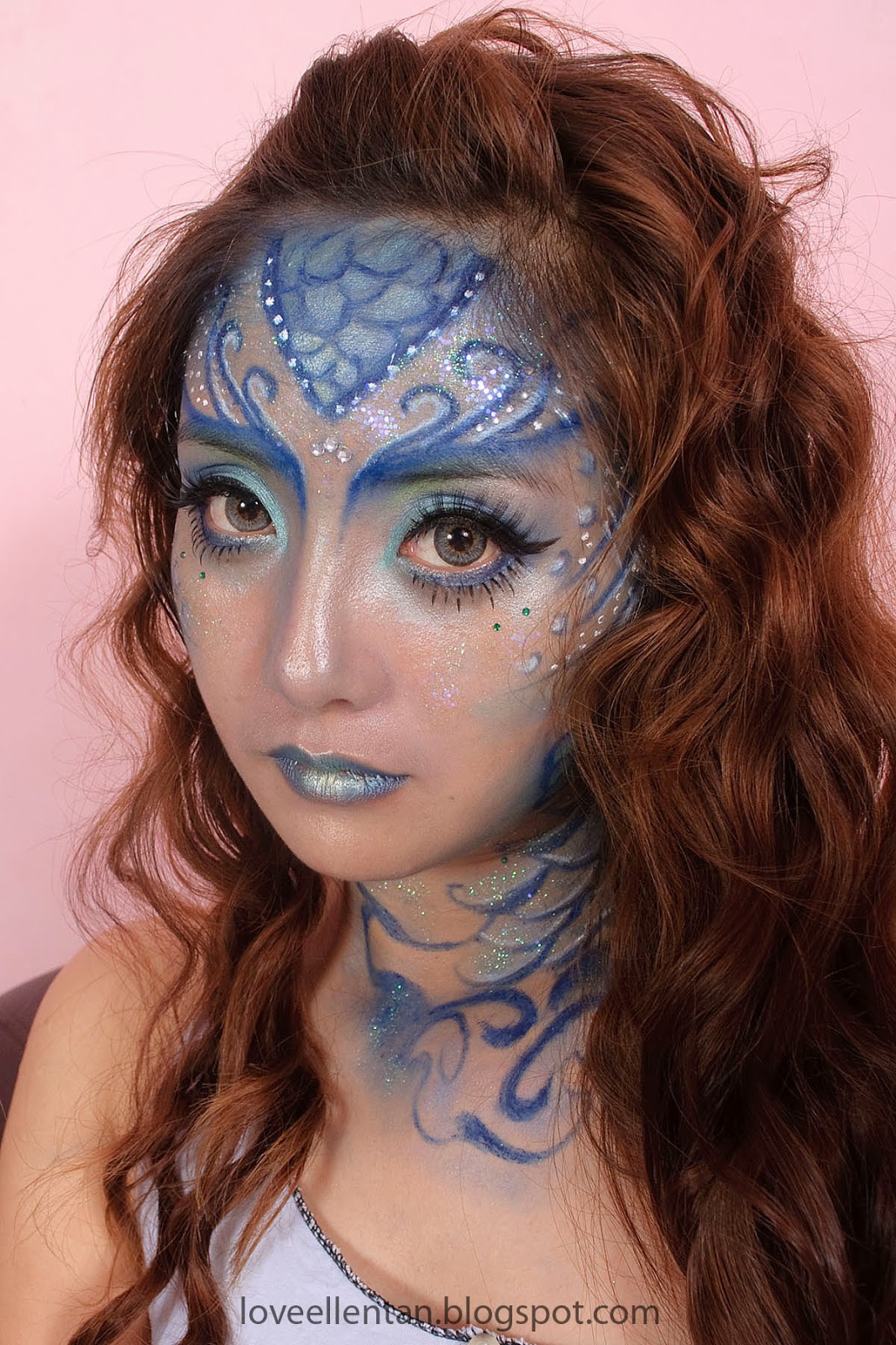 Mermaid Everyday Is Halloween Makeup Challenge