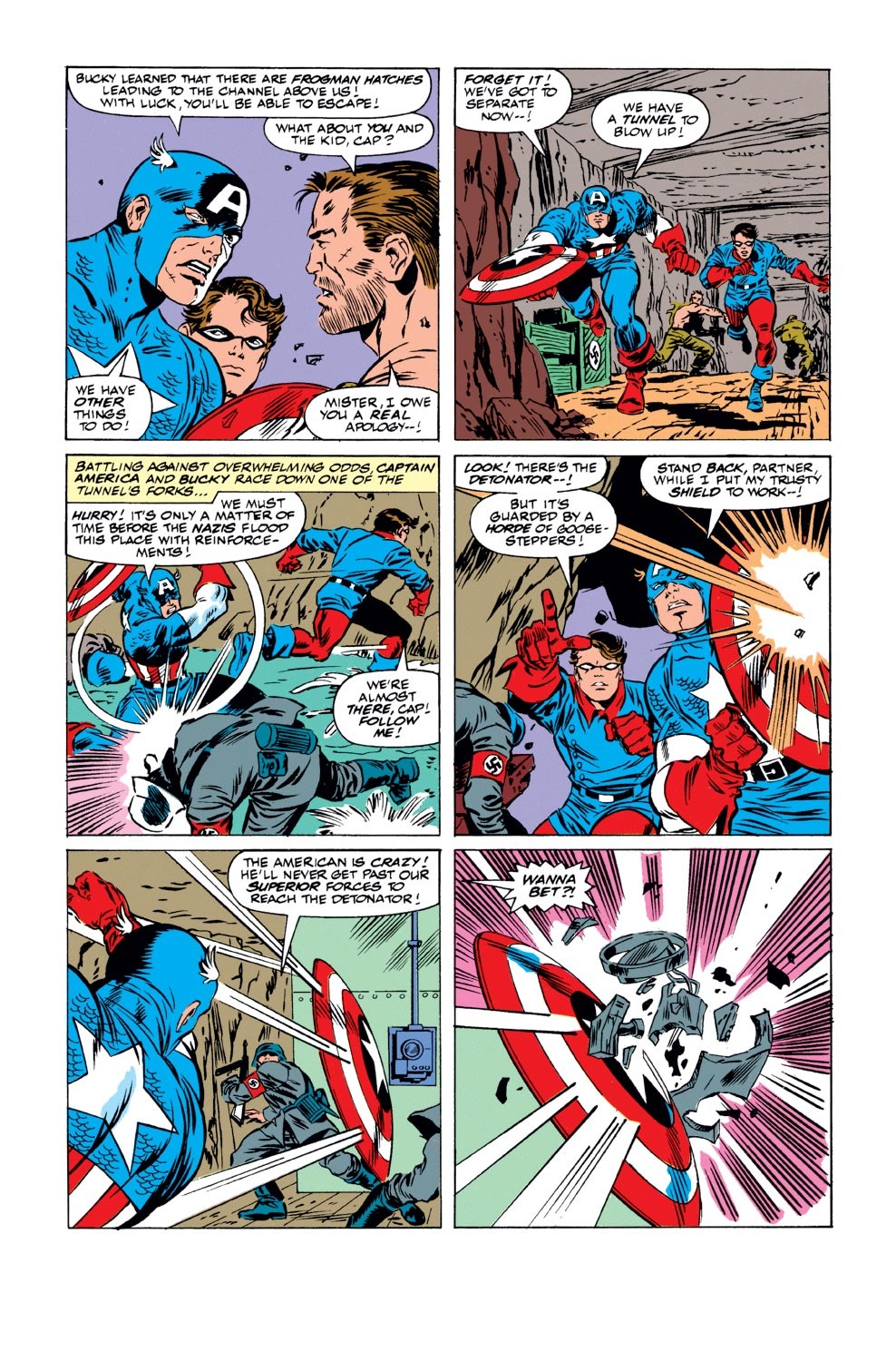 Captain America (1968) Issue #383 #316 - English 35