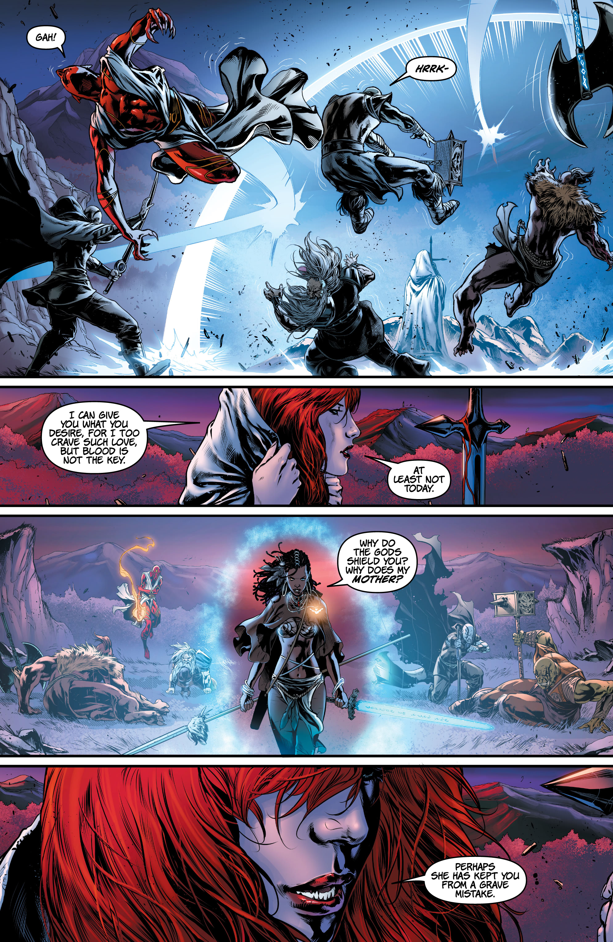Read online Essessa: The Fallen comic -  Issue #1 - 10
