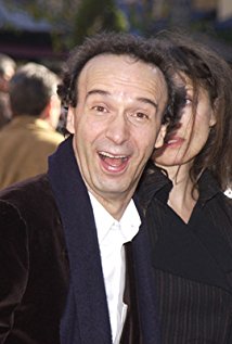 Cantarini remains a close friend of the director Roberto Benigni (above)