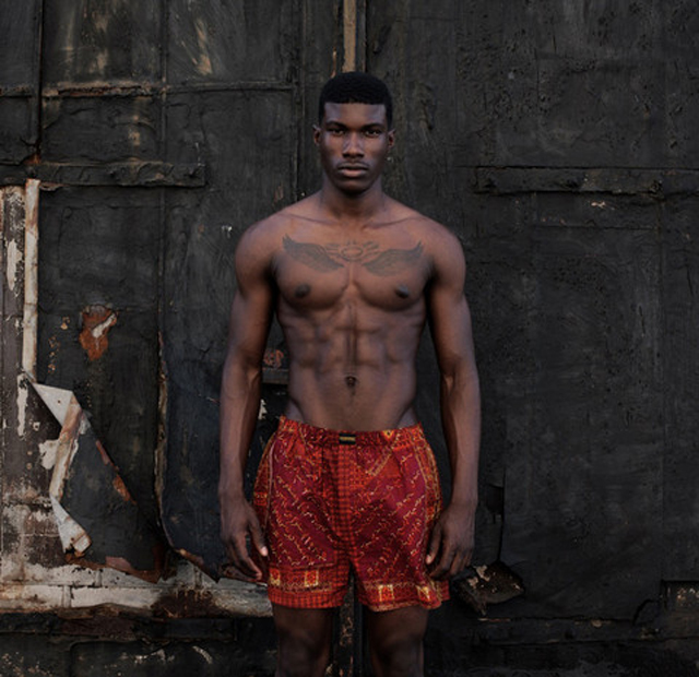 African-print Boxer shorts by president for life #kitenge #ankara 
