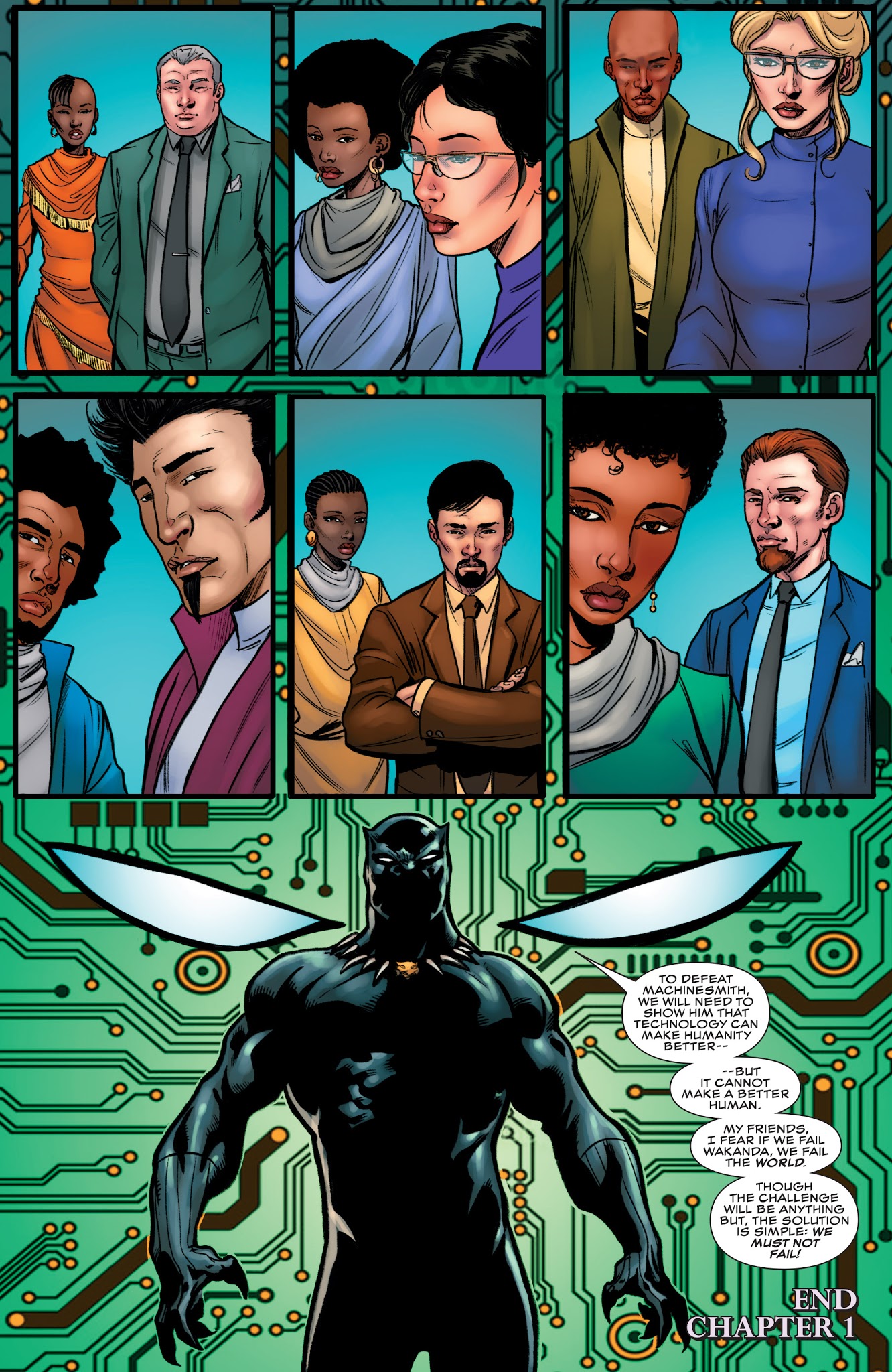 Read online Black Panther: Soul of a Machine comic -  Issue #1 - 12