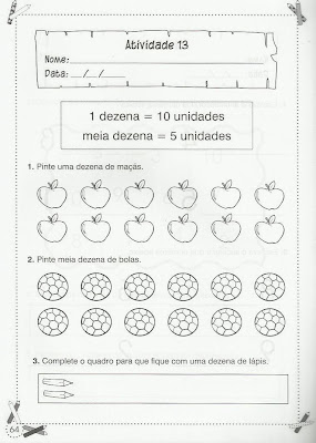 61 - Atividades de Matemática para 1º ano