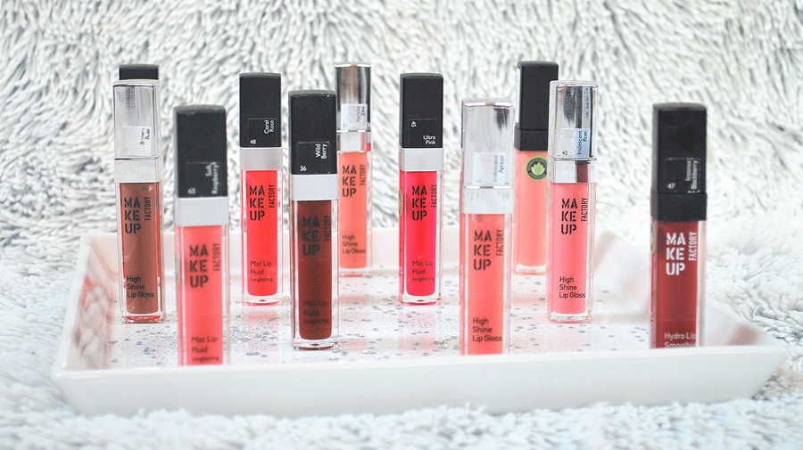 Review and Swatches: MakeUp Factory Gloss Expansion