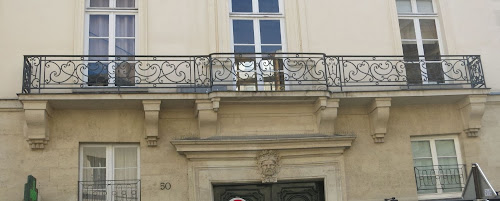 Balcon du 50 rue de Turenne à Paris