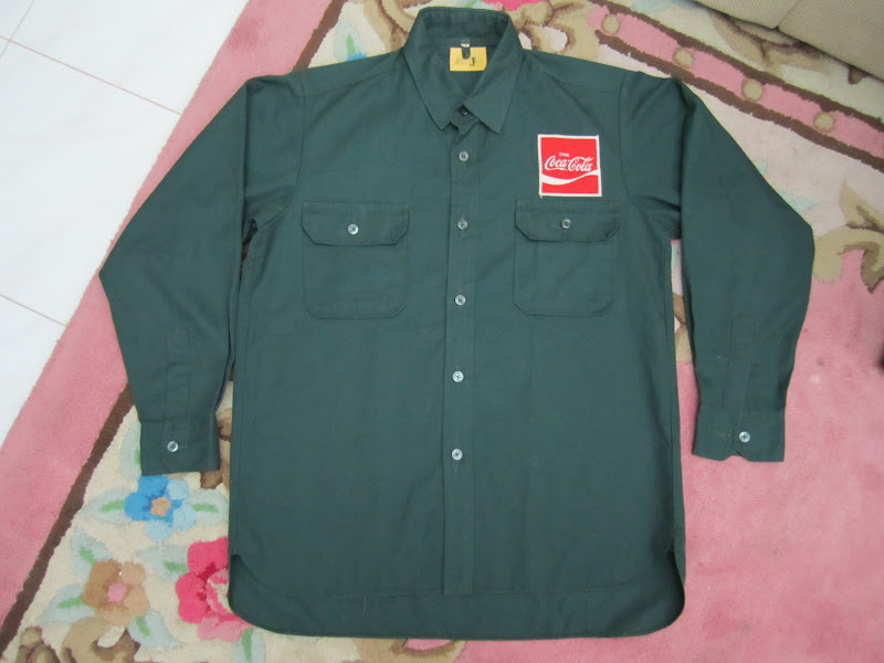 BundleWalla Coca Cola Factory Uniform Green Army SOLD