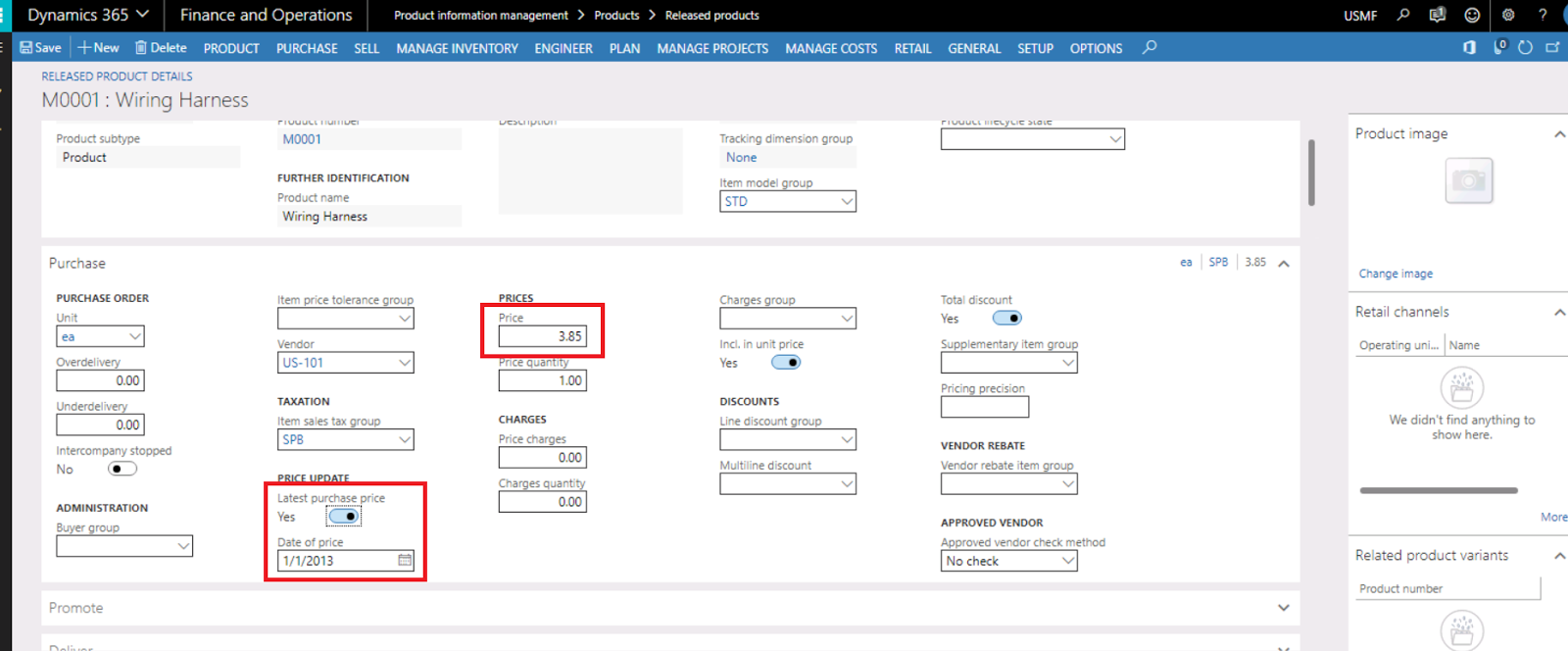How to manage Purchase/sales prices priority in Dynamics 365?