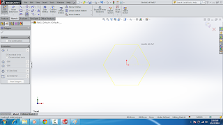 belajar solidworks cara membuat baut dengan costemic thread dan drawing