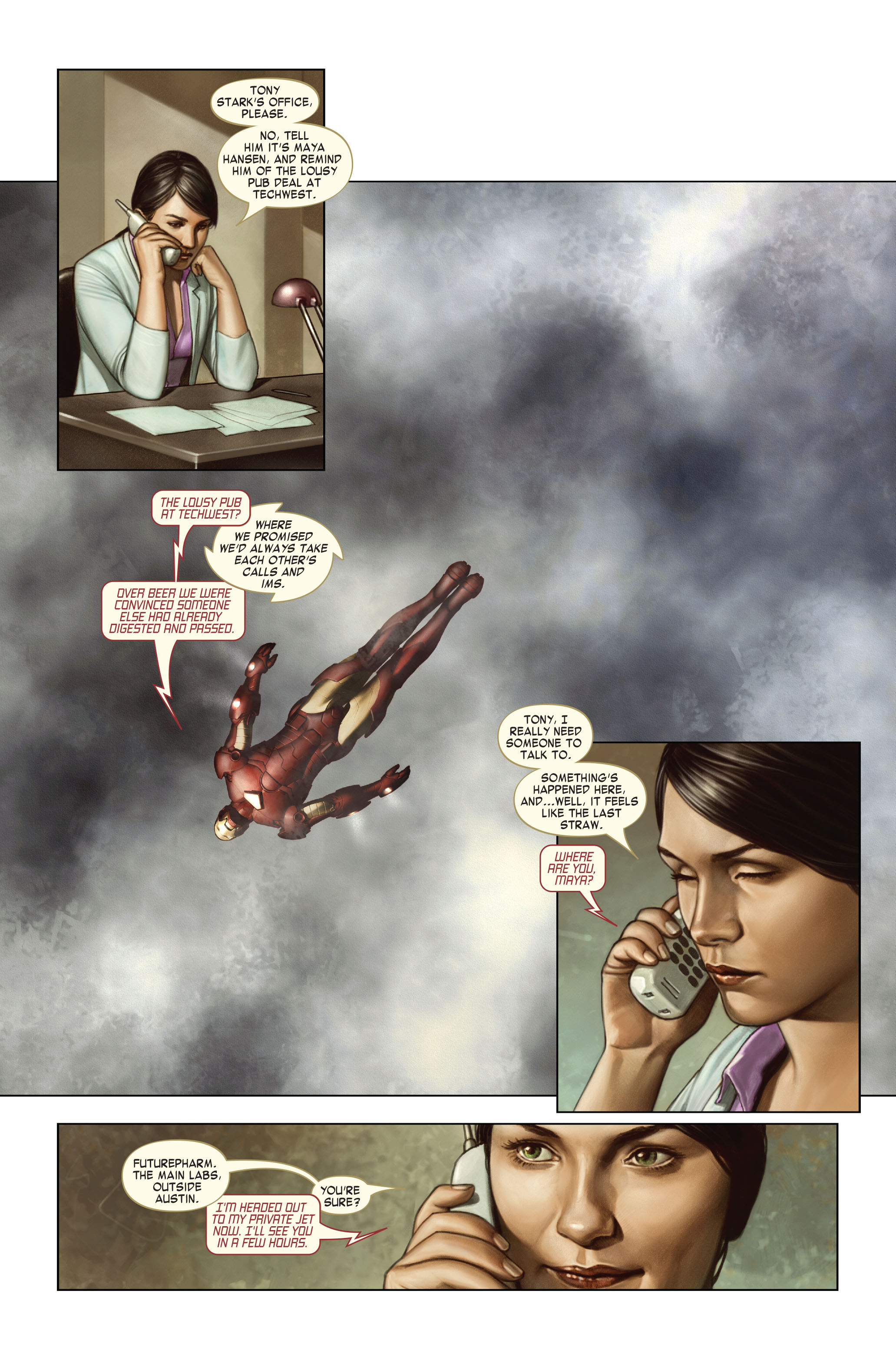 Read online Iron Man (2005) comic -  Issue #1 - 30