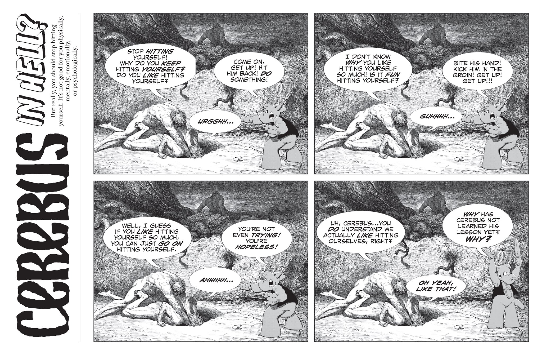 Read online Cerebus in Hell? comic -  Issue #1 - 19