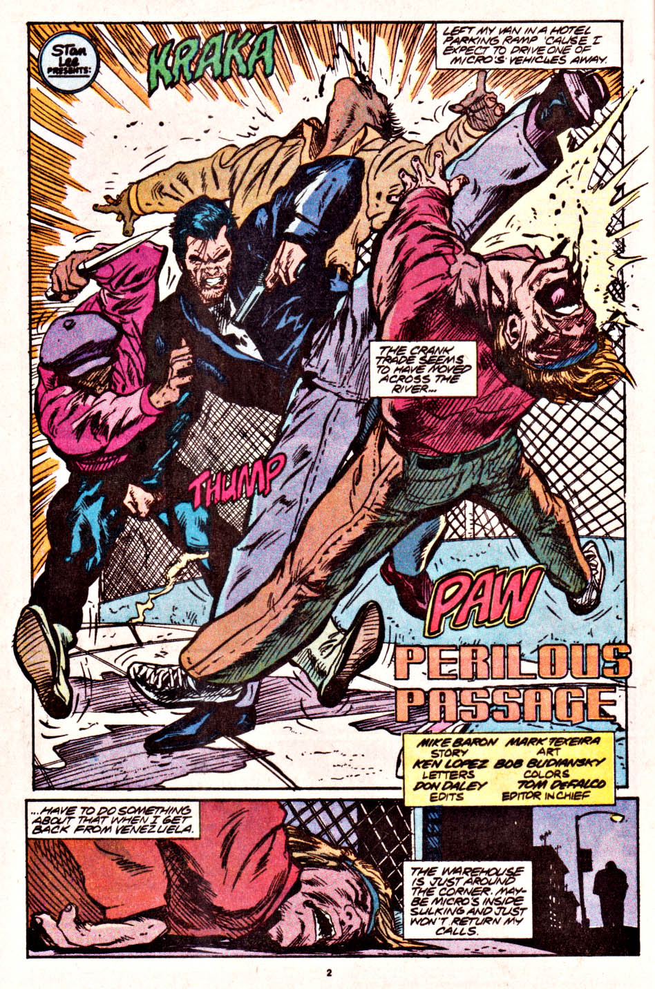 The Punisher (1987) Issue #37 - Jigsaw Puzzle #03 #44 - English 3