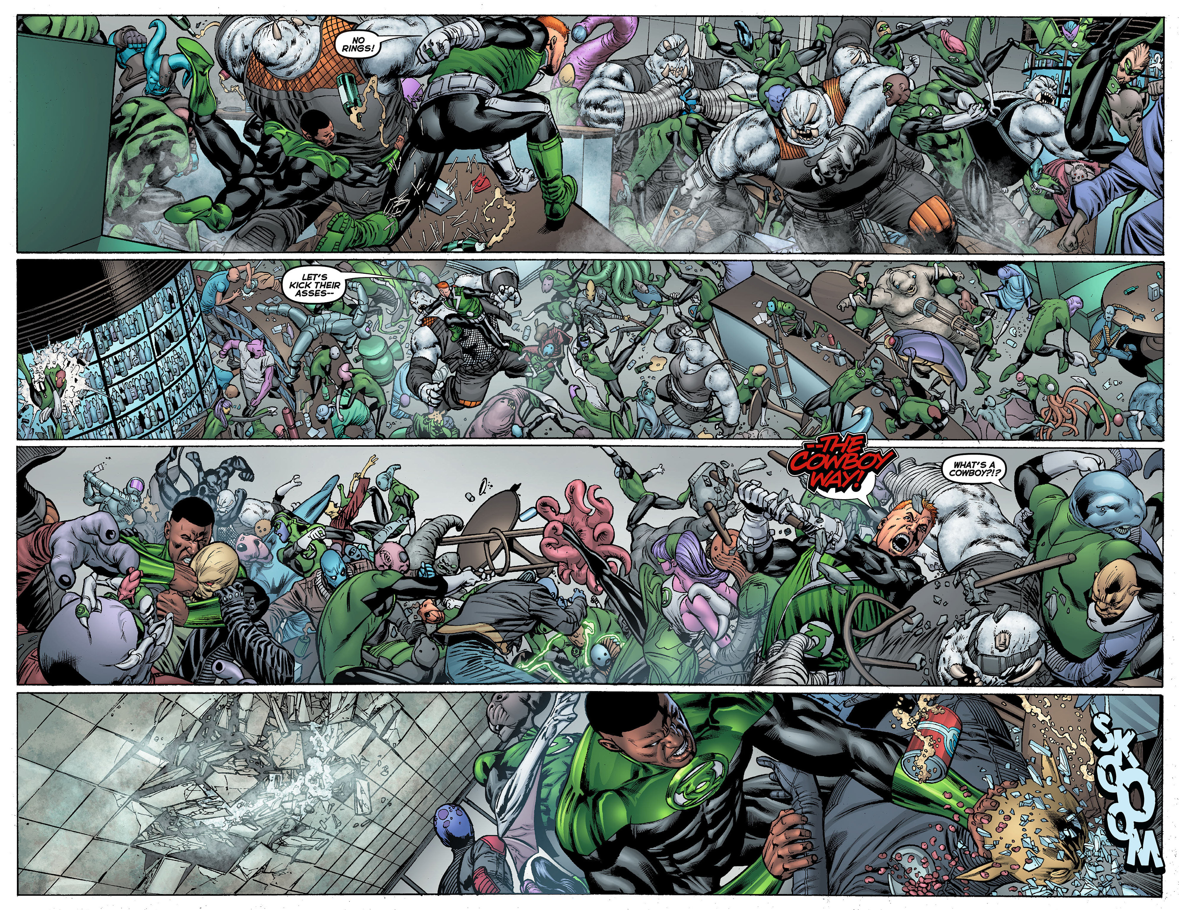 Read online Green Lantern Corps (2011) comic -  Issue #8 - 19