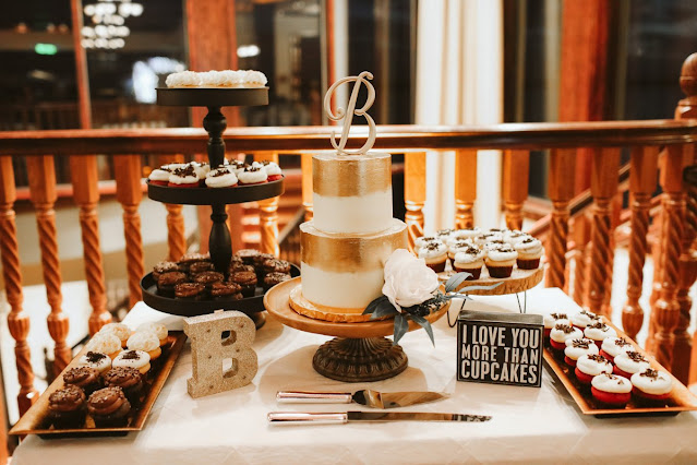 cake and dessert table