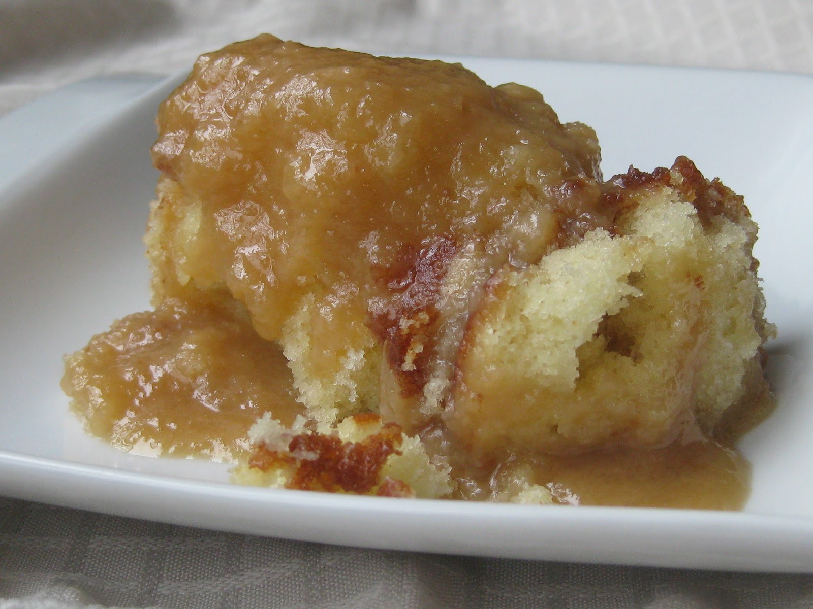 Pouding chômeur à l'érable Bedon Gourmand