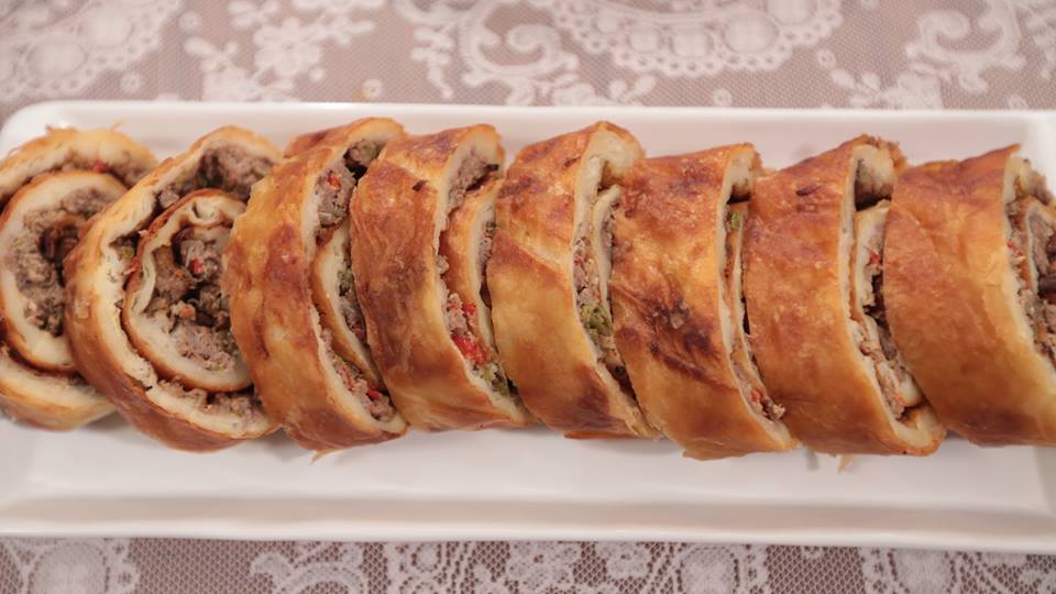 Çay Saatine Kıymalı Rulo Börek Nurselin Mutfağı Yemek Tarifleri