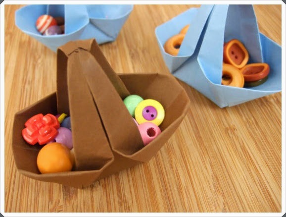 origami sepet yapimi hayat ve insan