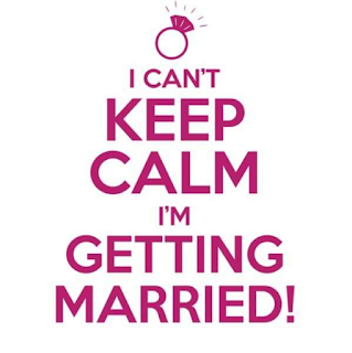 Rótulos "I can´t keep calm" para Bodas. 