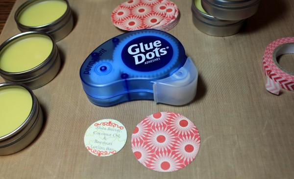 Taylor Stamped: Little Lotion Bars in Pretty Tins