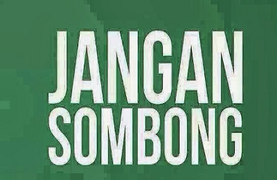 Puisi sombong Puisi sombong