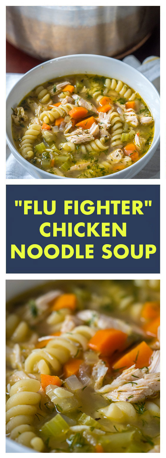 “Flu Fighter” Chicken Noodle Soup Mom Recipe Today