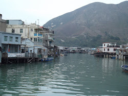 The famous stilt houses of Tai O.