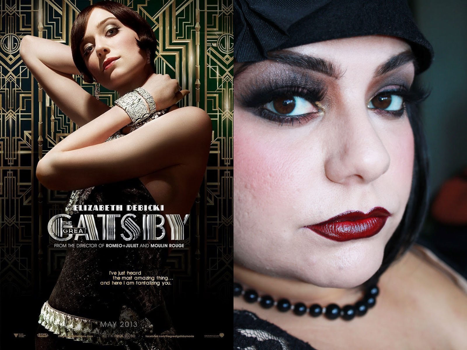 Atlas Suri hinanden The Great Gatsby Inspired Makeup Look - Pretty In Pigment