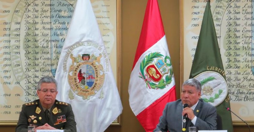 Bibliotecas del Ejército Peruano y de la Universidad San Marcos se unen en alianza estratégica Bibliotecas del Ejército Peruano y de la Universidad San Marcos se unen en alianza estratégica
