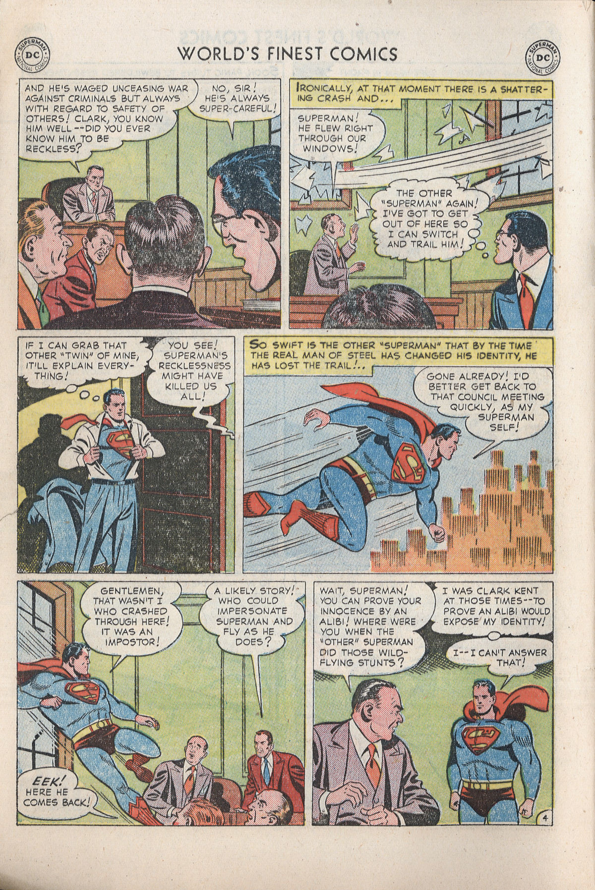 Read online World's Finest Comics comic -  Issue #55 - 5