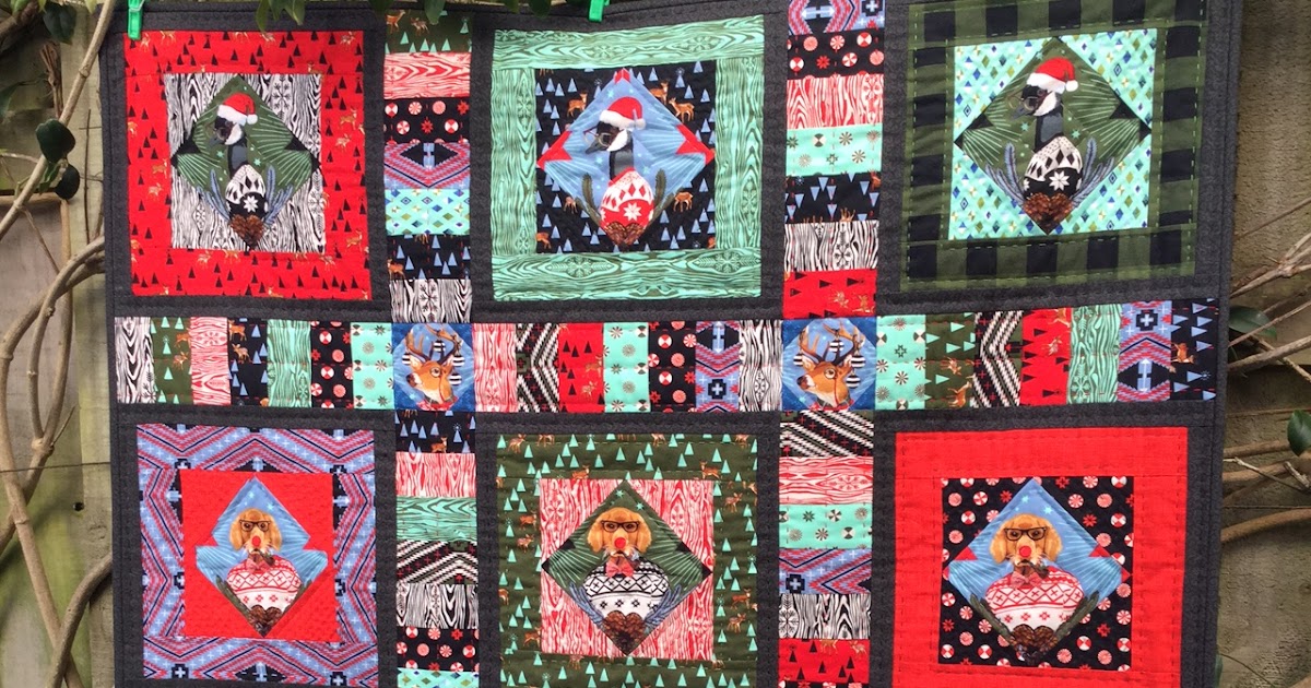 Wendy's Quilts and More Bloggers' Quilt Festival 2017 Holiday Homies