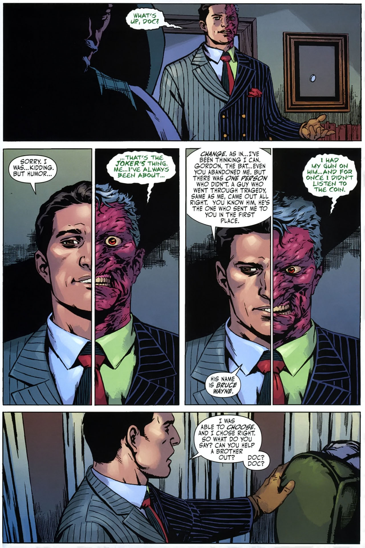 Read online Two-Face: Year One comic -  Issue #2 - 39