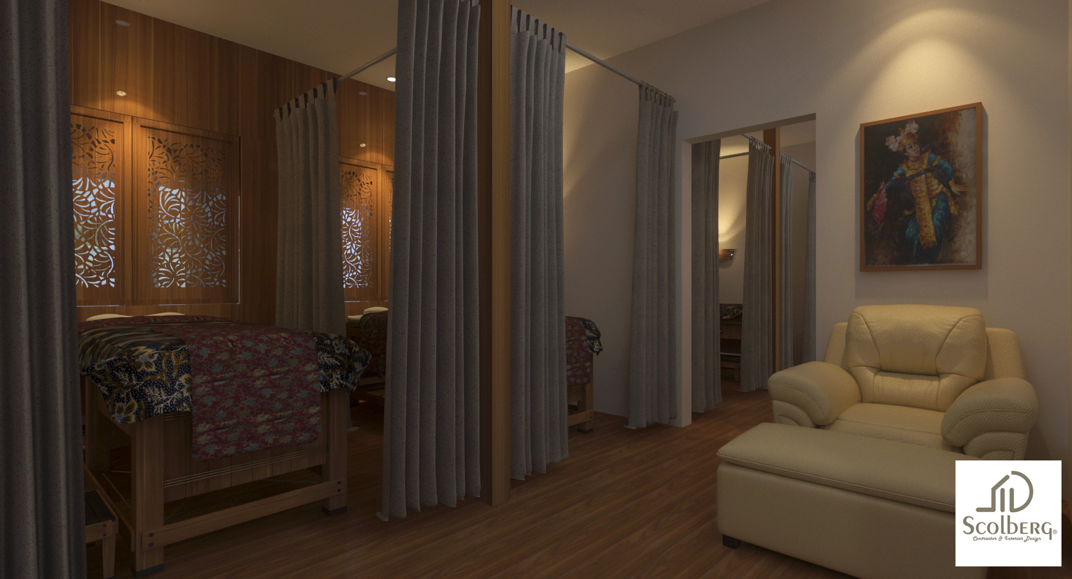 Traditional Javanese Concept (Massage and Reflexology) ~ INTERIOR DESIGN