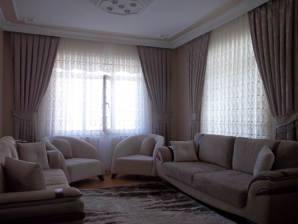 Yeni 2013 Fon Perde Modelleri Elif Perde